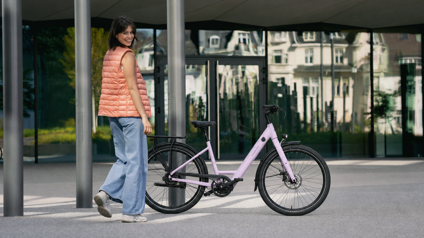 femme vélo anniversaire